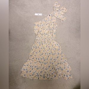 NWT one shoulder dress